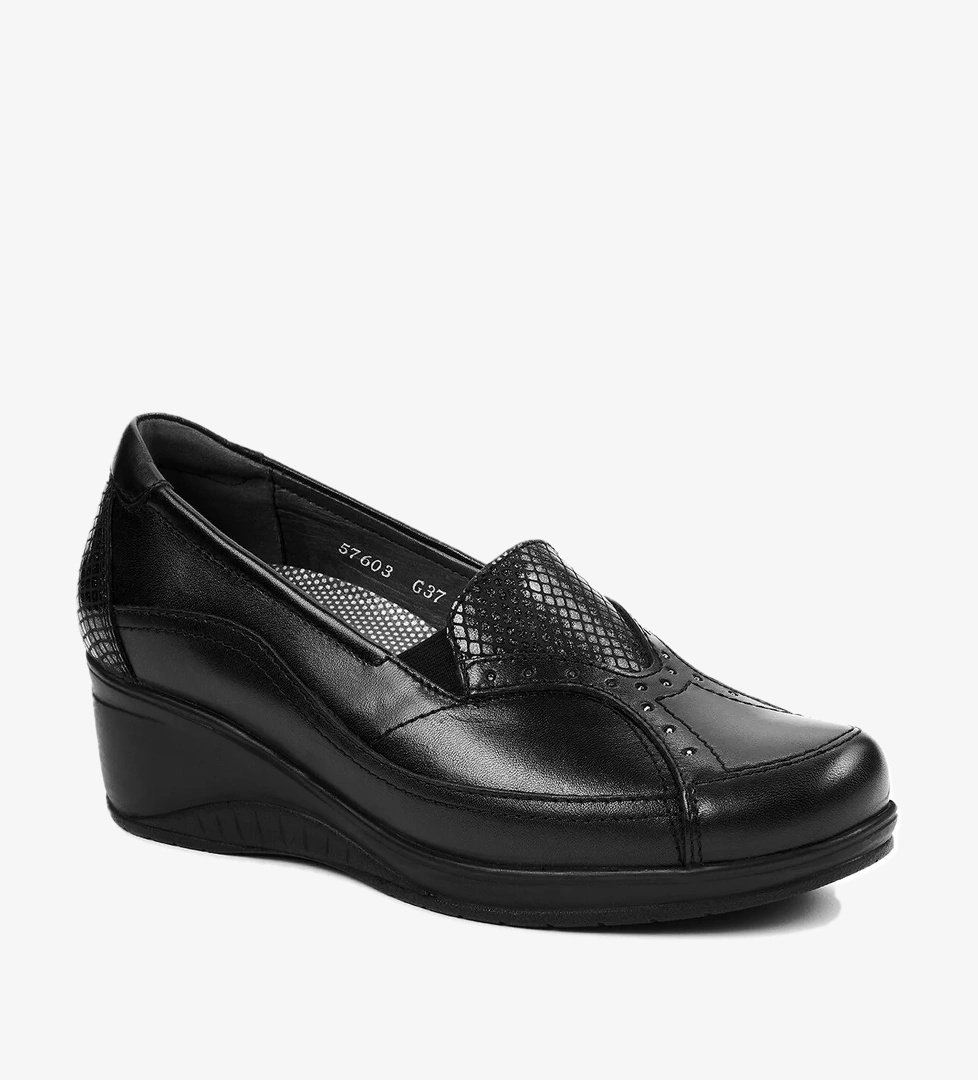 57603 Rosa Kadın Dolgu Topuklu Klasik Ayakkabı