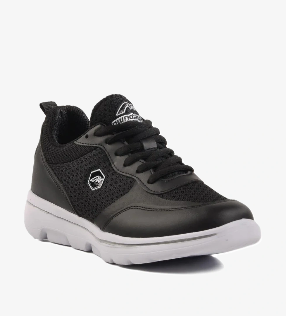 Z-5496 G Siyah-Beyaz Spor Ayakkabı Owundays