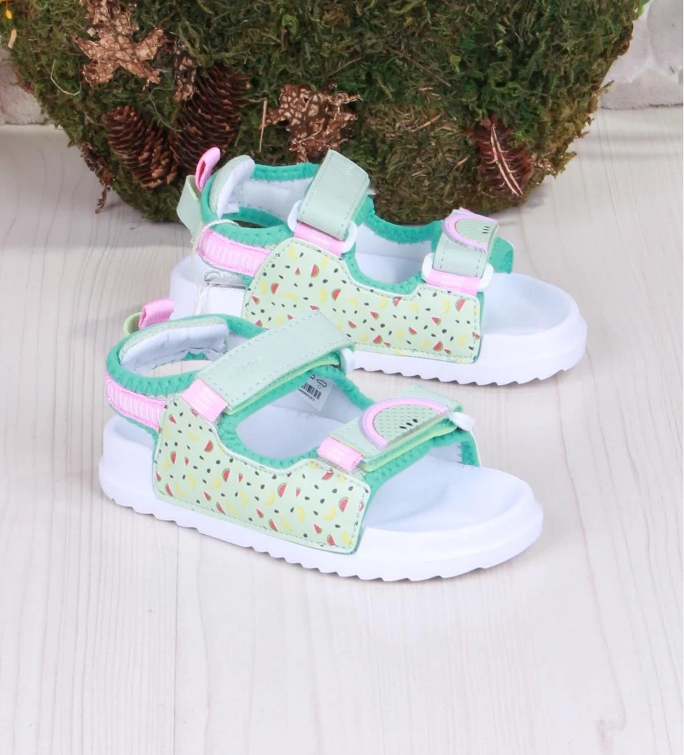 Vicco 332.B25Y.251 Yeşil İnkago Anatomik Kız Çocuk Sandalet model görseli