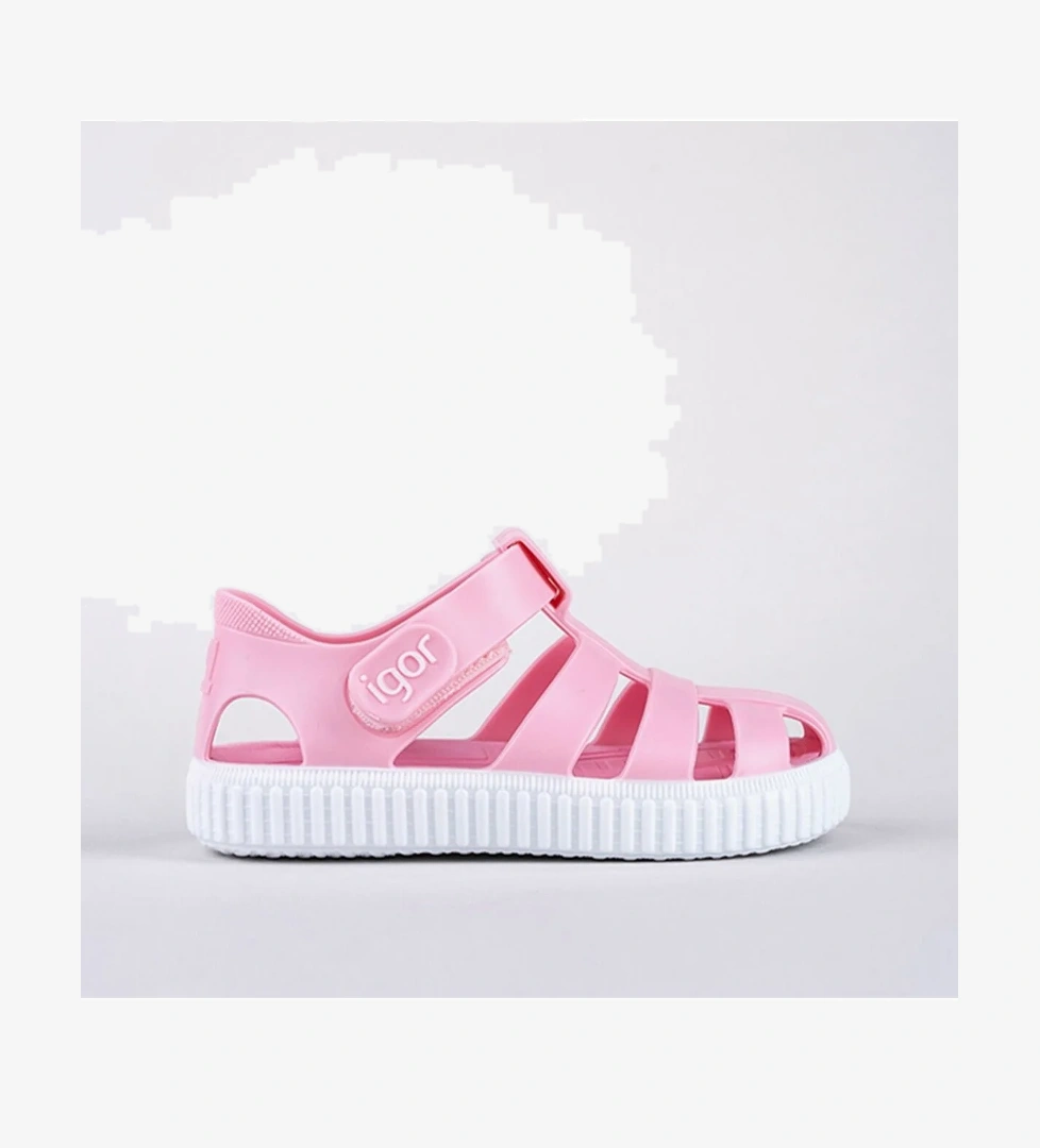 Igor Nico Çocuk Lacivert Pembe Sandalet model görseli