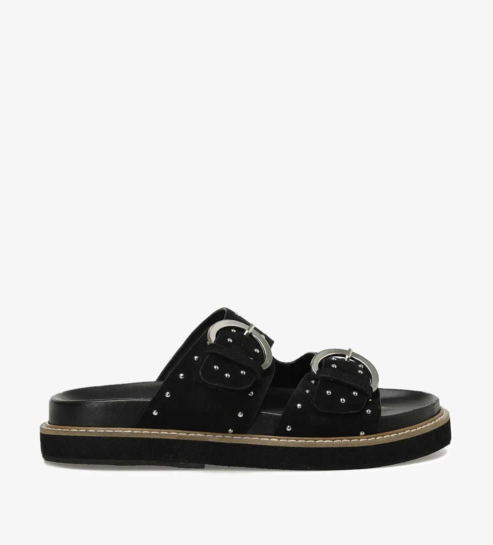 HERPAN2 5FX Siyah Kadın Terlik - Görsel 1