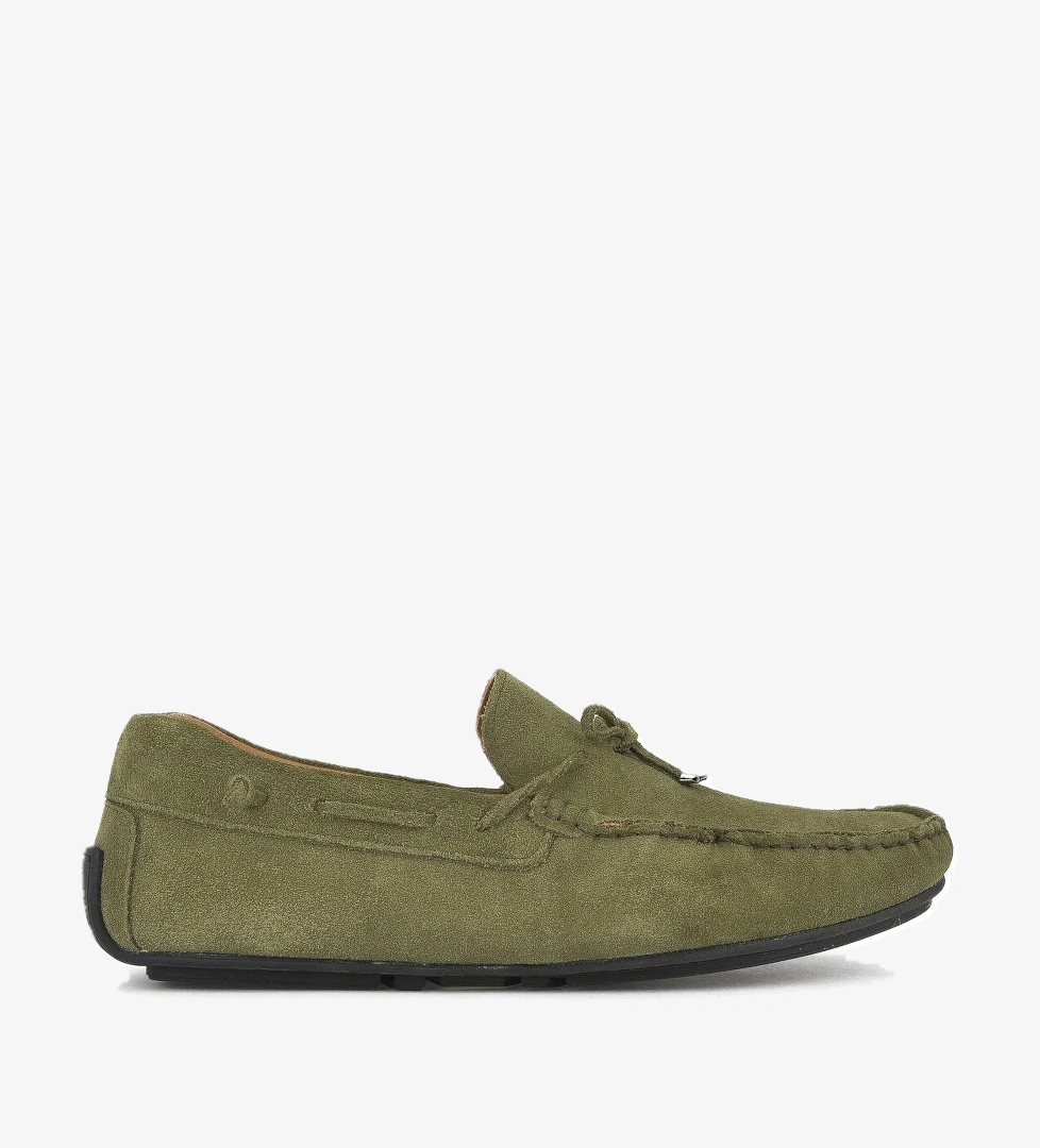 Erkek Hakiki Deri Ayakkabı 1511007ZB012 Yeşil