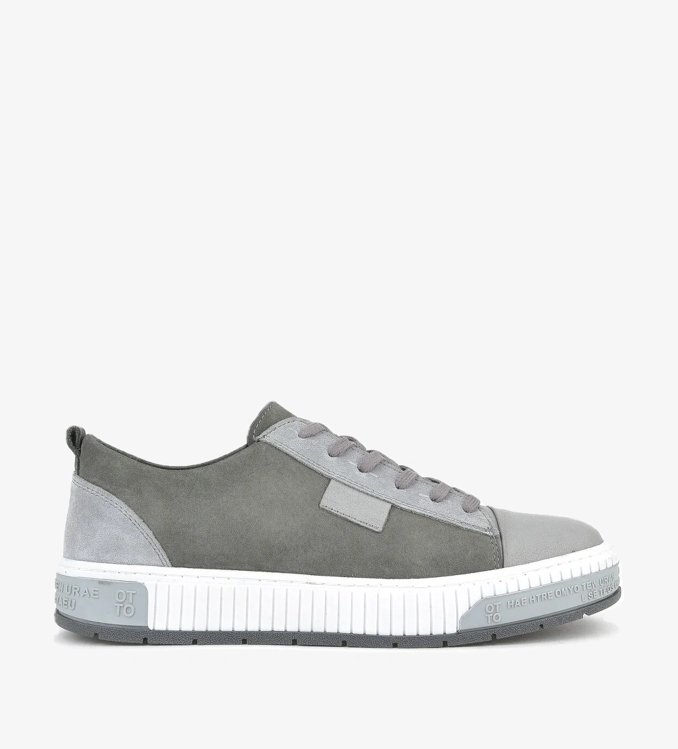 Erkek Hakiki Deri Ayakkabı 1511040ZY2321 Gri