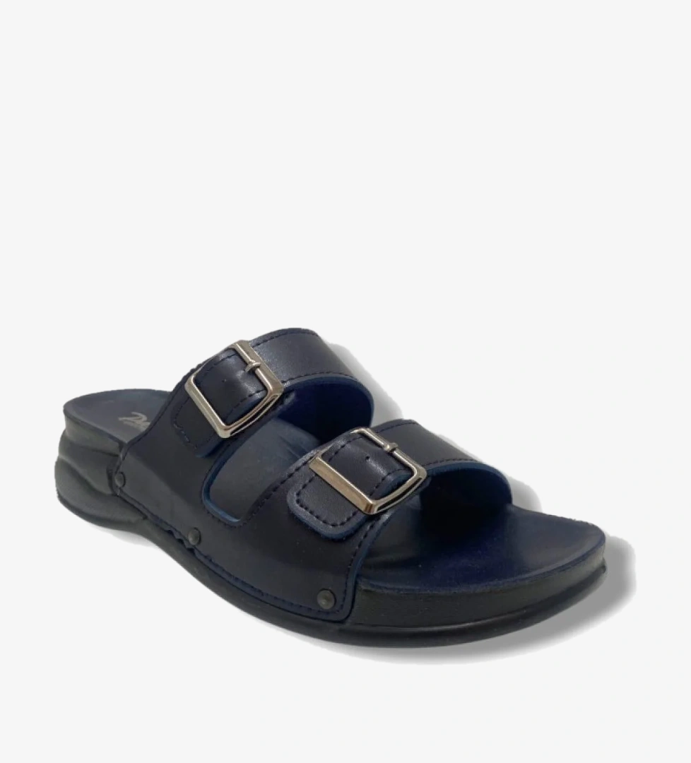 Parmi 25501-25 Anatomik Çift Bant Dolgu Kadın Terlik - Görsel 1