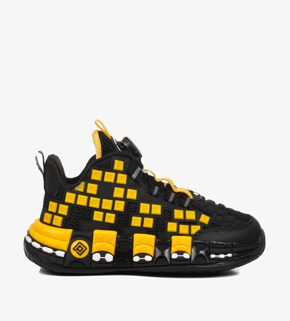 Sarı Misina Bağcıklı Bilek Boy Çocuk Sneaker 1974 F