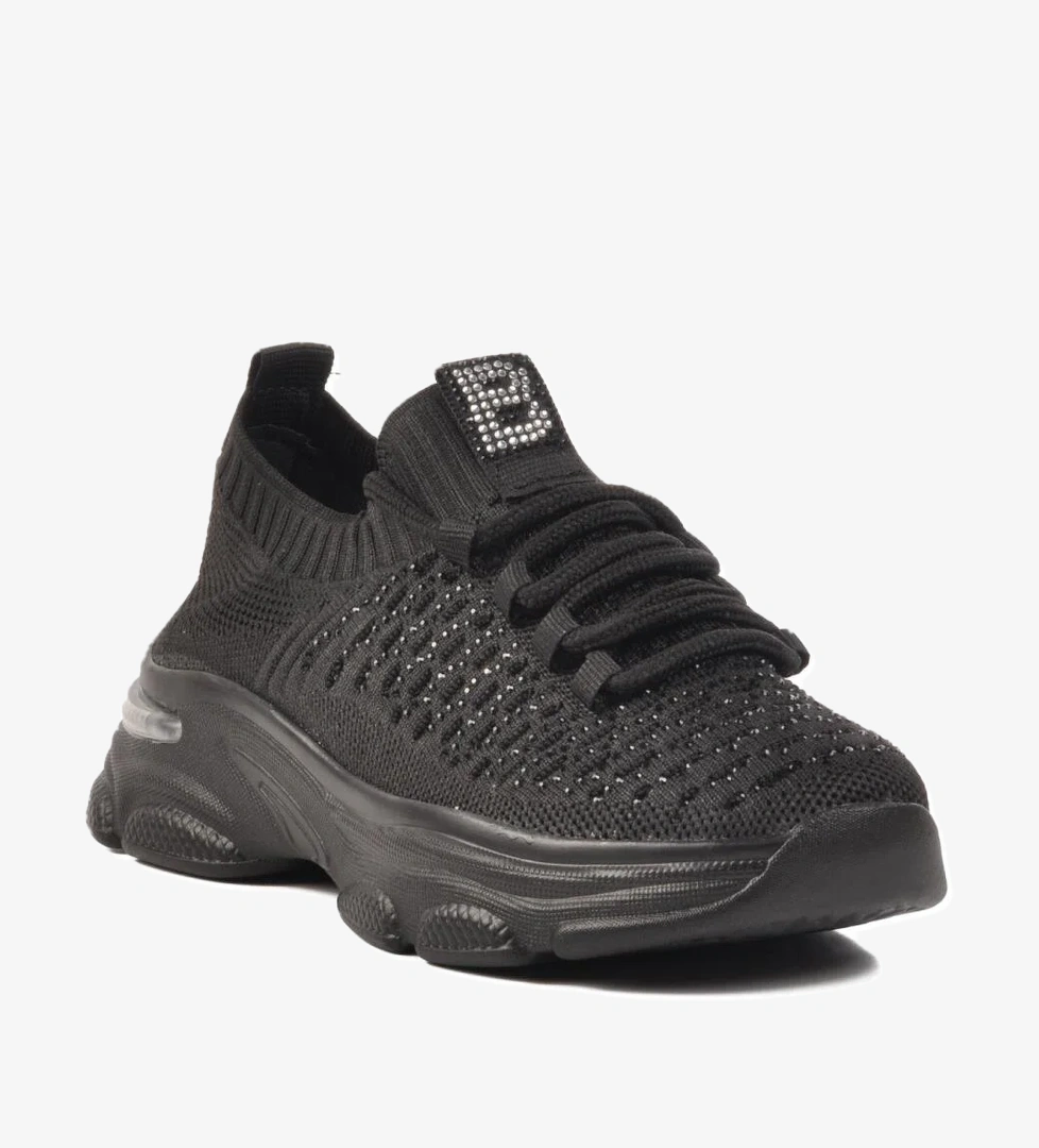 Walkway Siyah Triko Hafif Kadın Sneaker Lexa 130 G model görseli