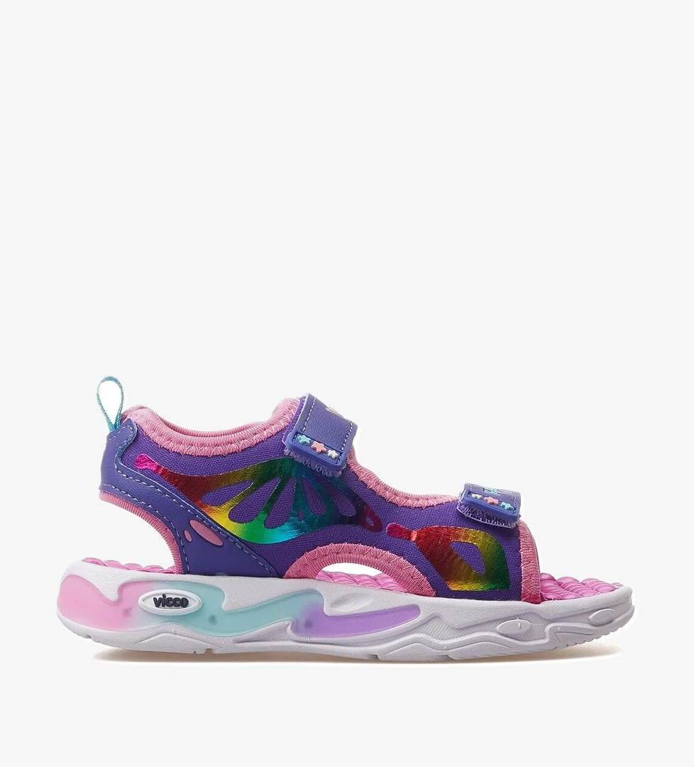 But Kız Çocuk Işıklı Sandalet 25y 332.210 Pk Mor - Görsel 1