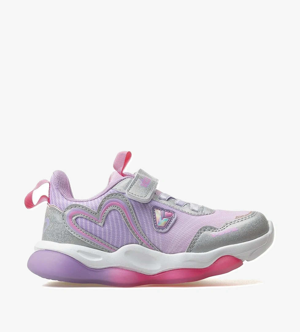 Heart Kız Çocuk Işıklı Hafif Sneaker Spor Ayakkabı 25y 346.215 Pk Lila - Görsel 1