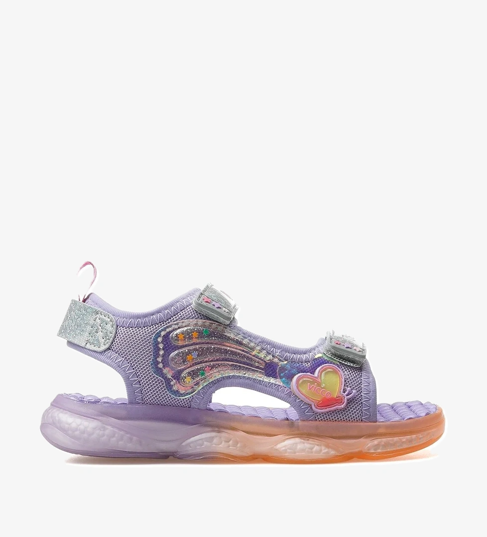 Can Kız Çocuk Işıklı Sandalet 25y 332.254 Pk Lila
