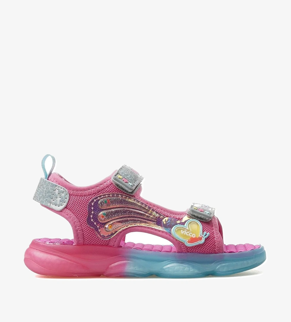 Can Kız Çocuk Işıklı Sandalet 25y 332.254 Pk Fuşya - Görsel 1