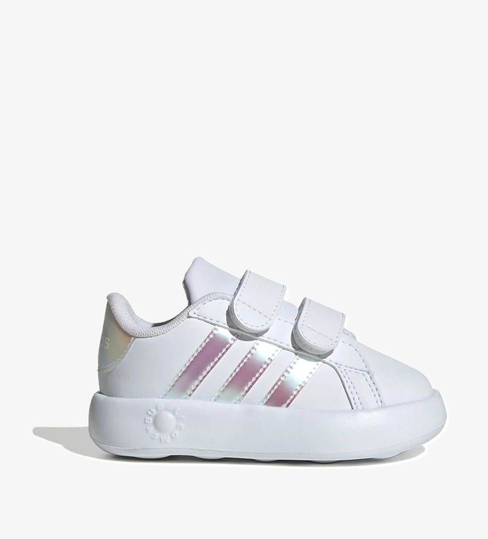 Adidas Grand Court 2.0 Cf I Bebek Beyaz Siyah Sneaker model görseli