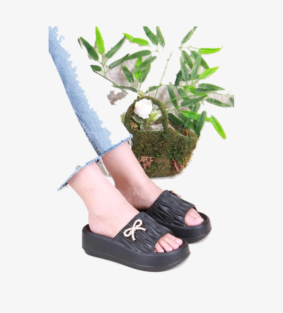 E462 Günlük Plaj Deniz Havuz Terliği Hafif Rahat Esnek Kadın Terlik