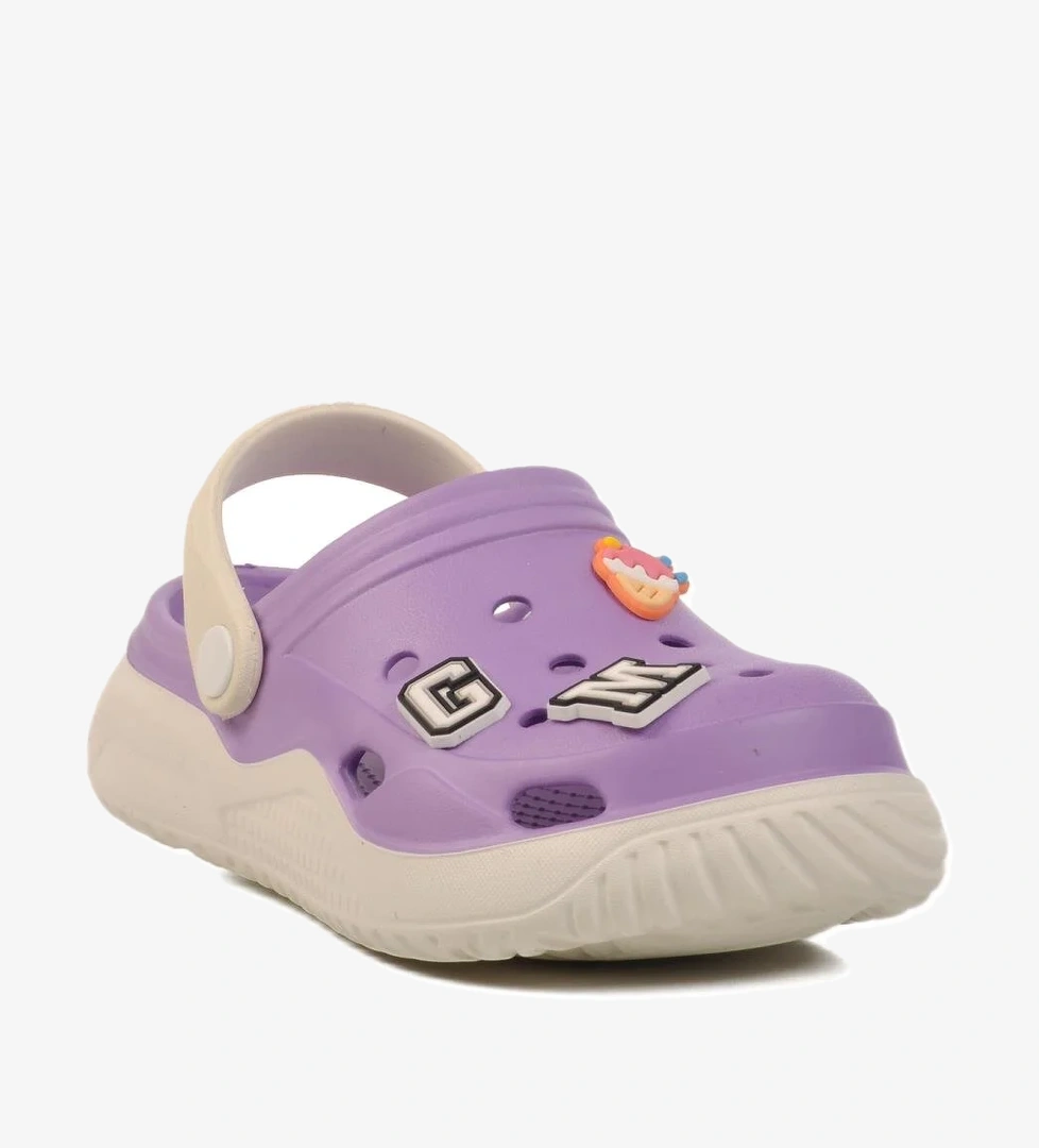 Lila Kız Çocuk Sabo Terlik Stella F