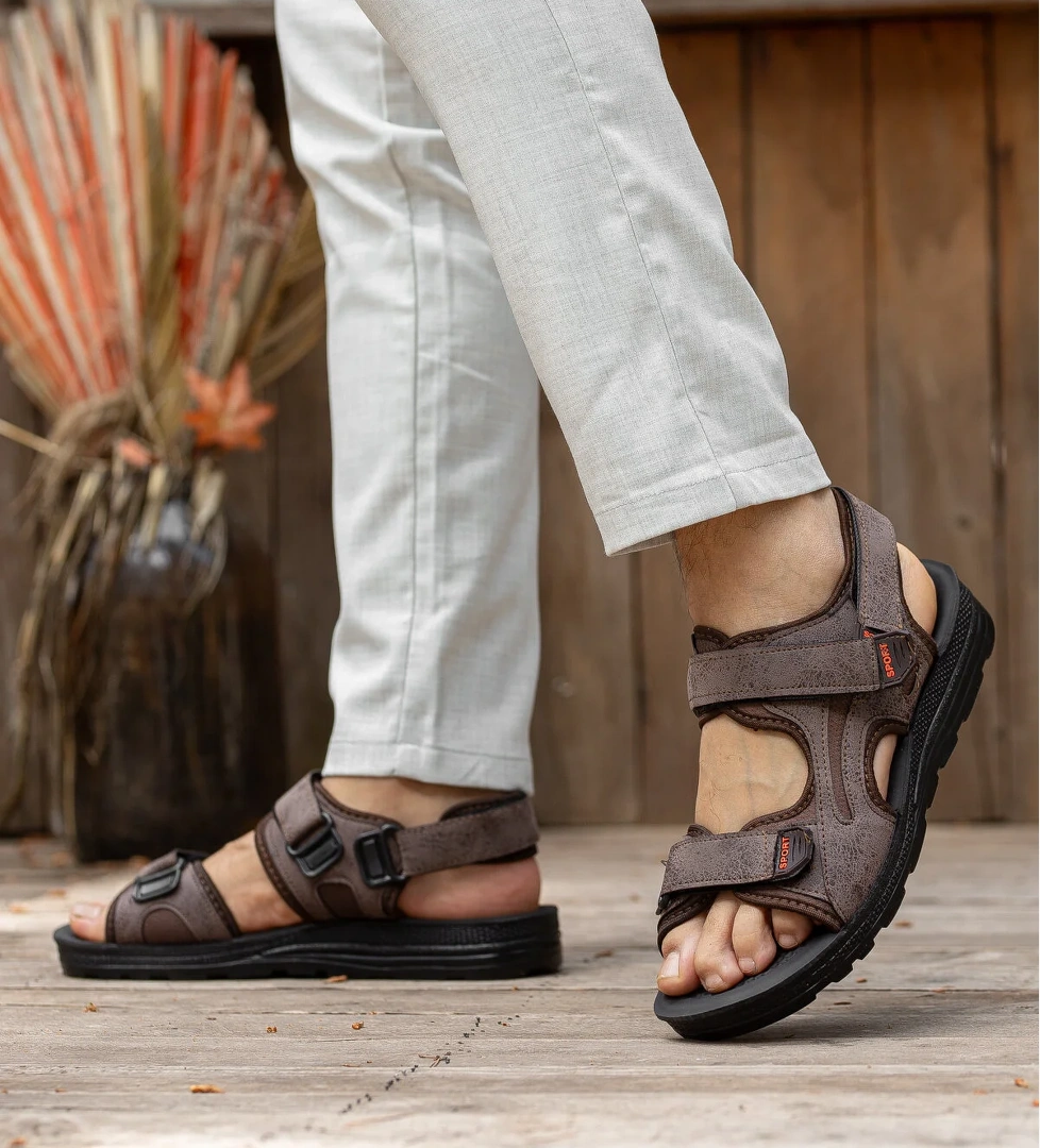 D2026 Günlük Ortopedik Confort Erkek Sandalet