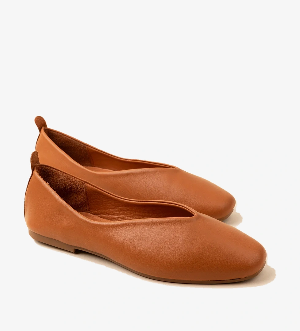 Gondol Hakiki Deri Günlük Klasik Babet Ln.4012 - Görsel 1