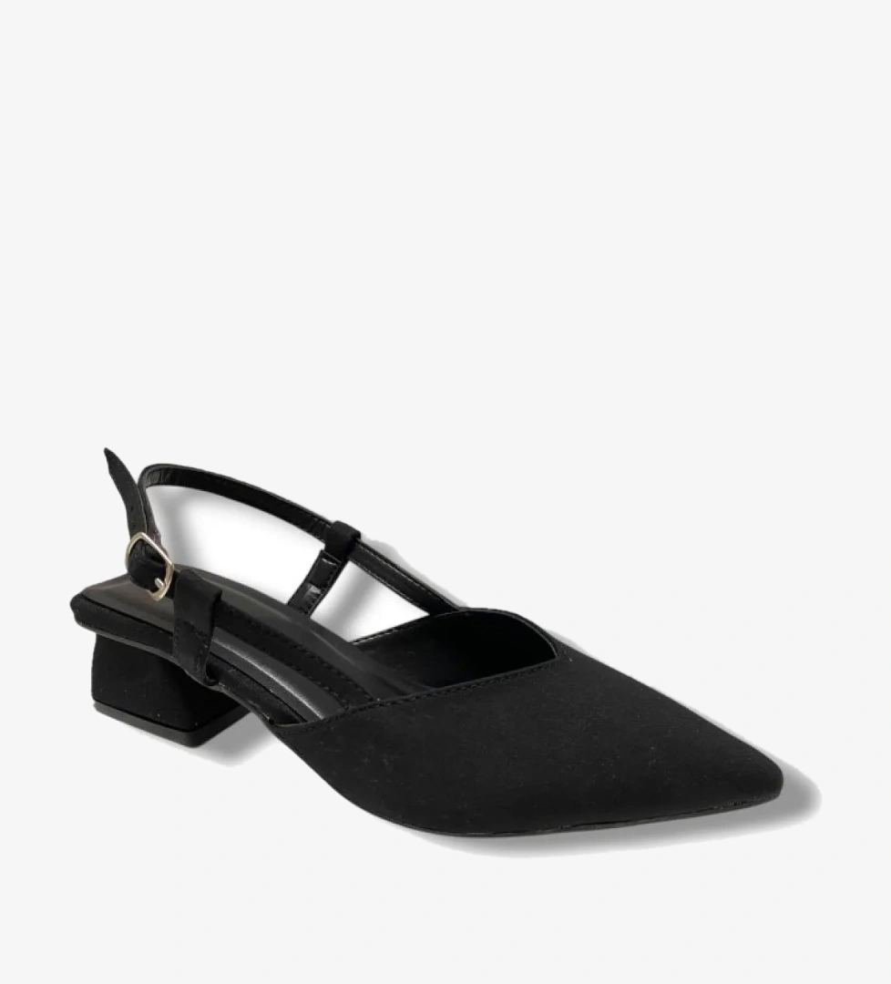 6004-25 V Ağız Kısa Topuk Kadın Ayakkab