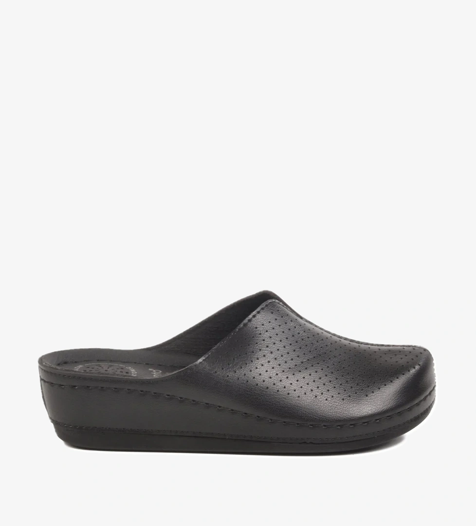 A Spor Aspor Bej Siyah Anatomik Kadın Sabo Terlik model görseli