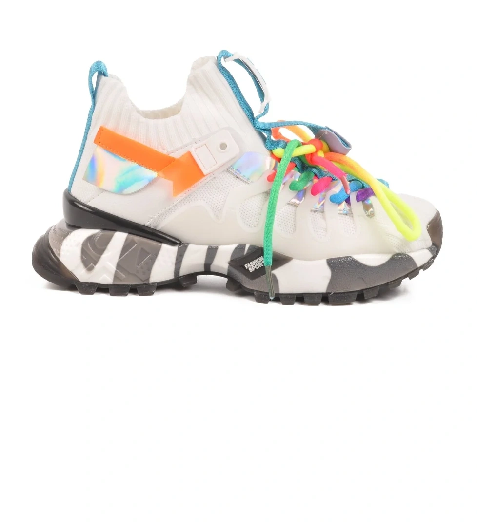 Beyaz Kız Çocuk Hi Sneaker