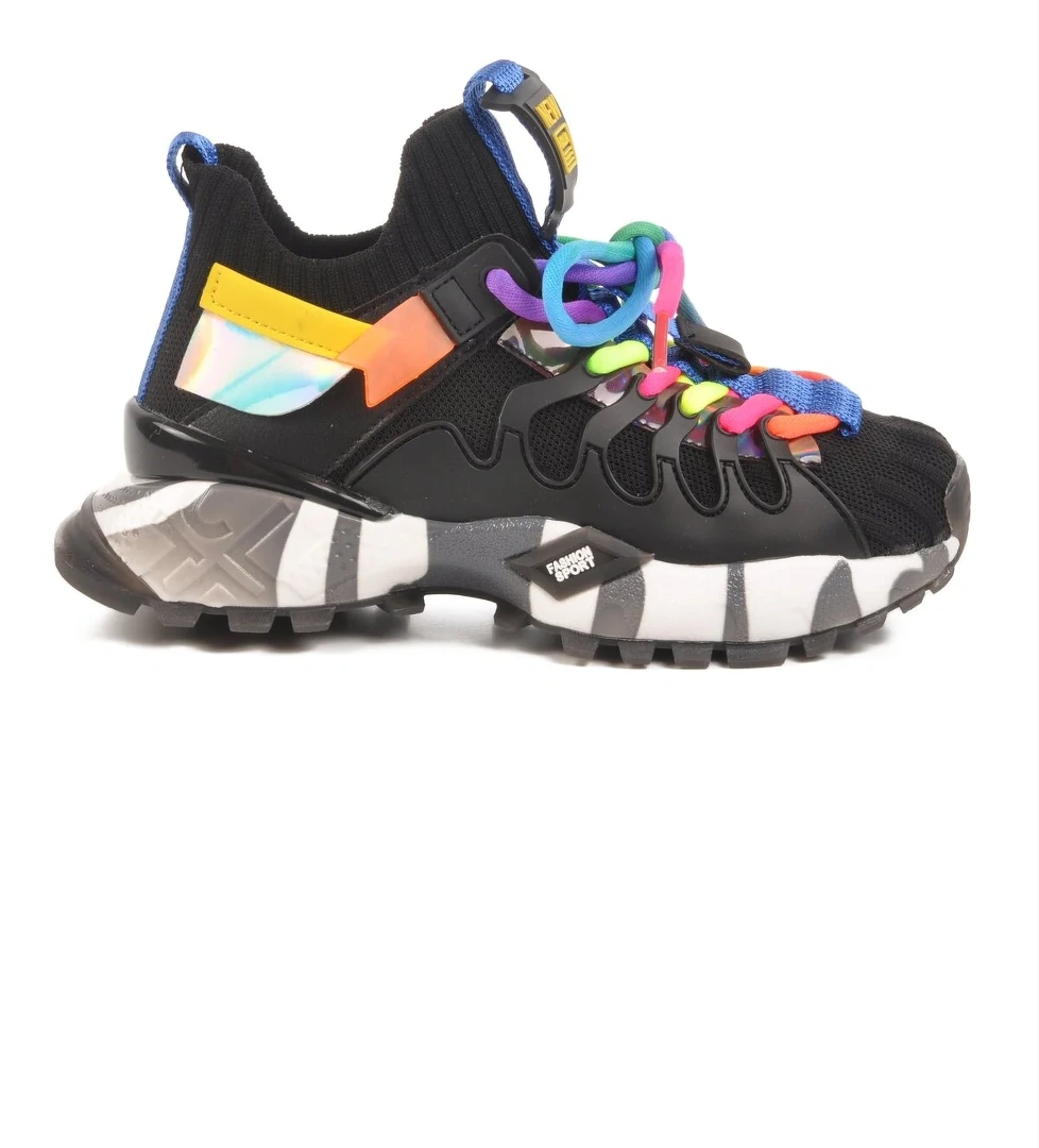 Guja Siyah Beyaz Kız Çocuk Hi Sneaker model görseli