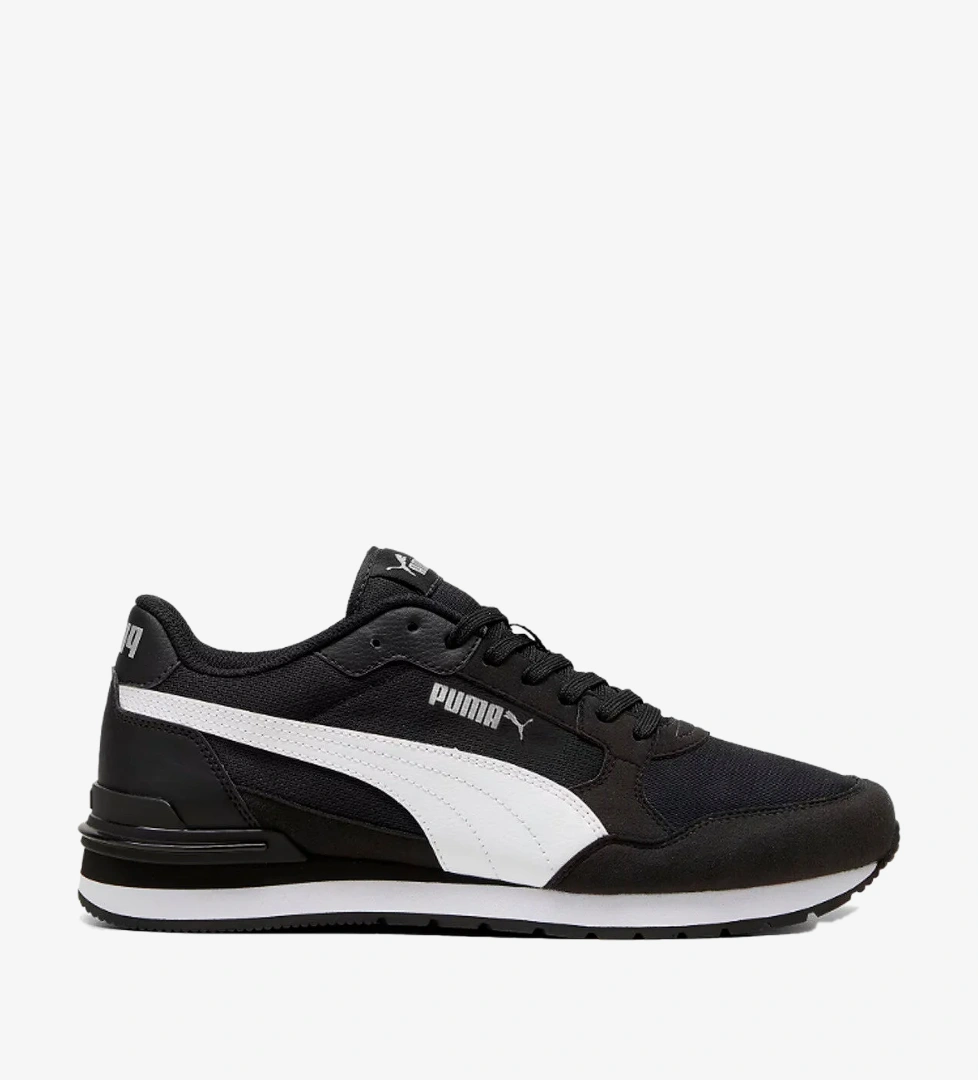 Puma ST Runner v4 Mesh Erkek Sneaker Ayakkabı Siyah