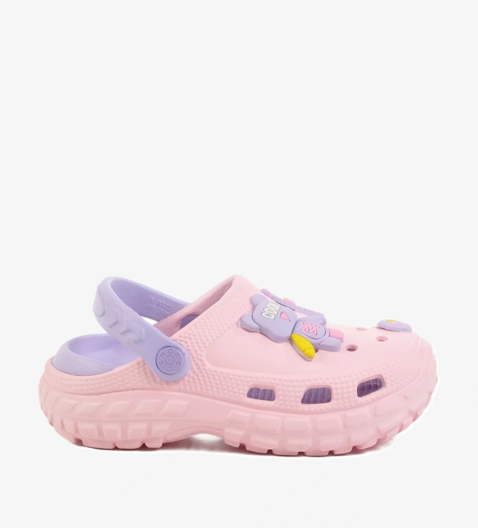 Pembe Eva Hafif Kız Çocuk Sabo Terlik 960 P-F - Görsel 1