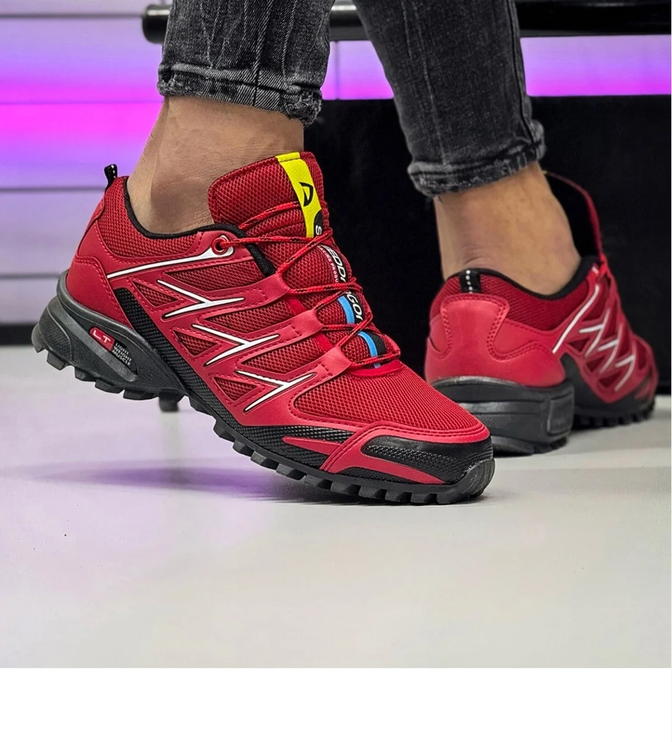 Ghatix Erkek Sneaker Ayakkabı Günlük Kirmizi