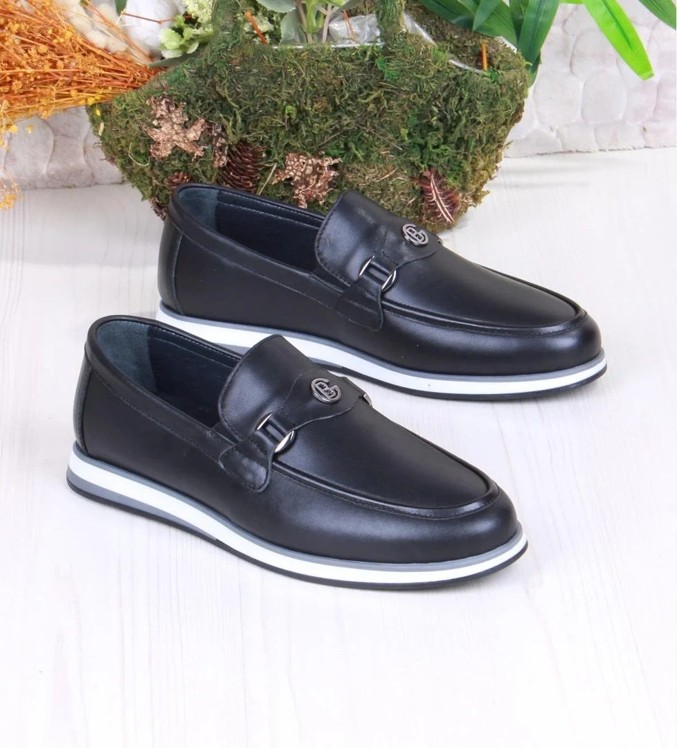 42464 Rahat İç Ve Dış Hakiki Deri Loafer Erkek Ayakkabı