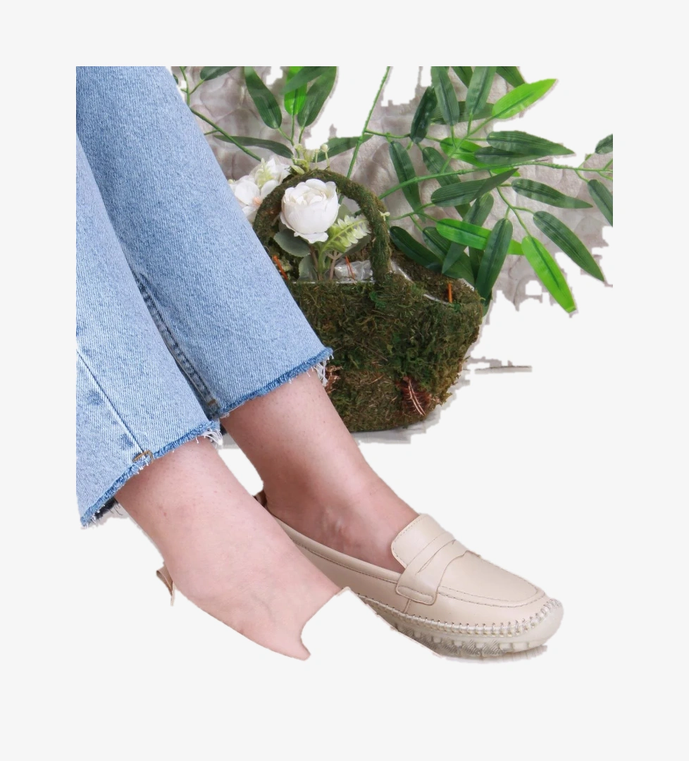 0005-L Anatomik Yumuşak Esnek Hakiki Deri Kadın Ayakkabı - Görsel 1