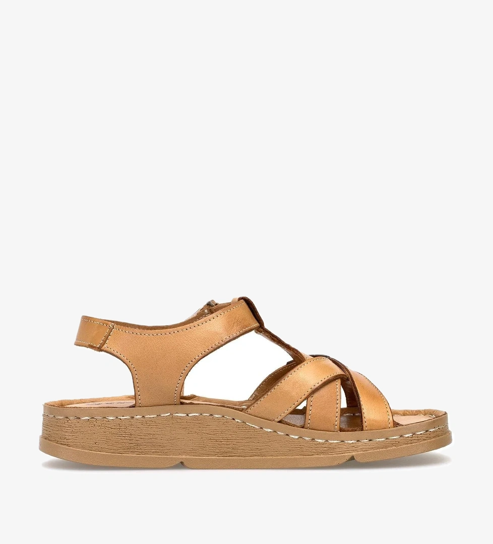 Mammamia D25ys-2440 Kadın Hakiki Deri Düz Sandalet model görseli