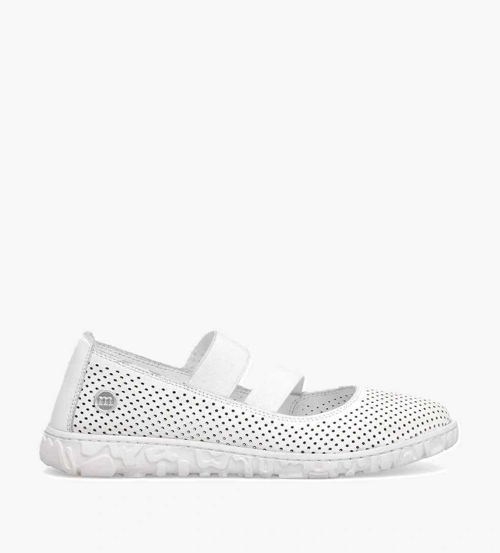 Mammamia D25ya-645 Kadın Hakiki Deri Casual Ayakkabı Siyah Beyaz model görseli