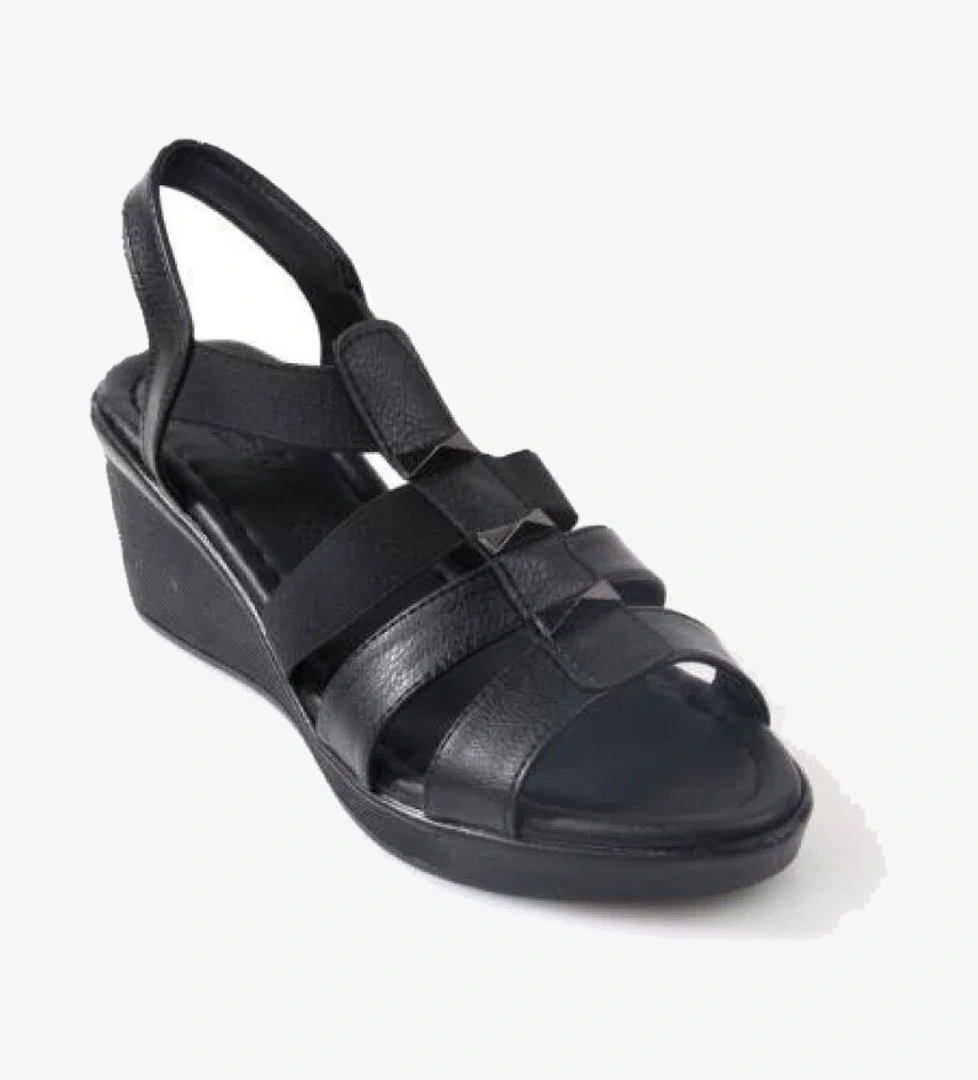 Mvşm 02860 Orto Pedik Dolgu Topuk Günlük Kadın Sandalet