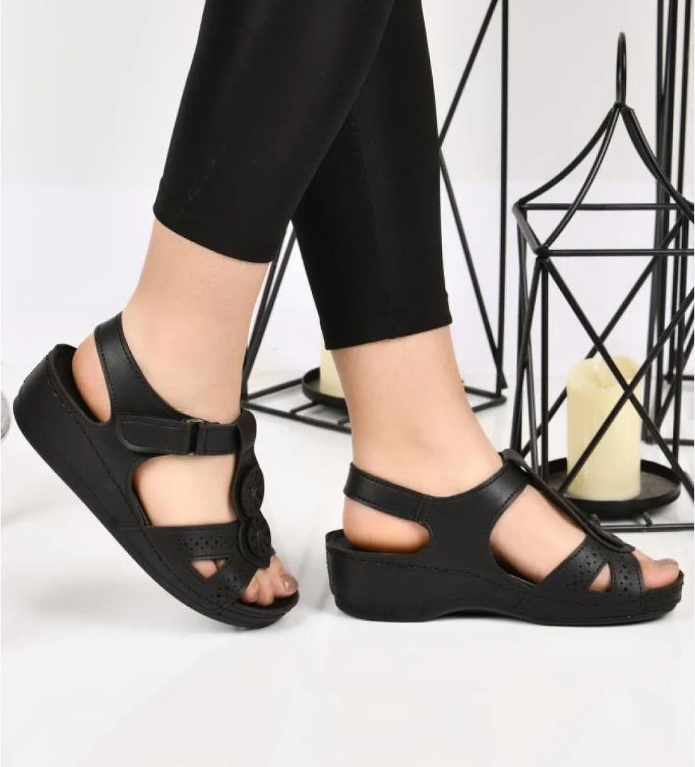 09-268 Orto pedik Kadın Günlük Sandalet