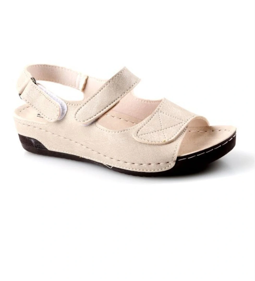02-010 Orto pedik Kadın Günlük Sandalet - Görsel 1
