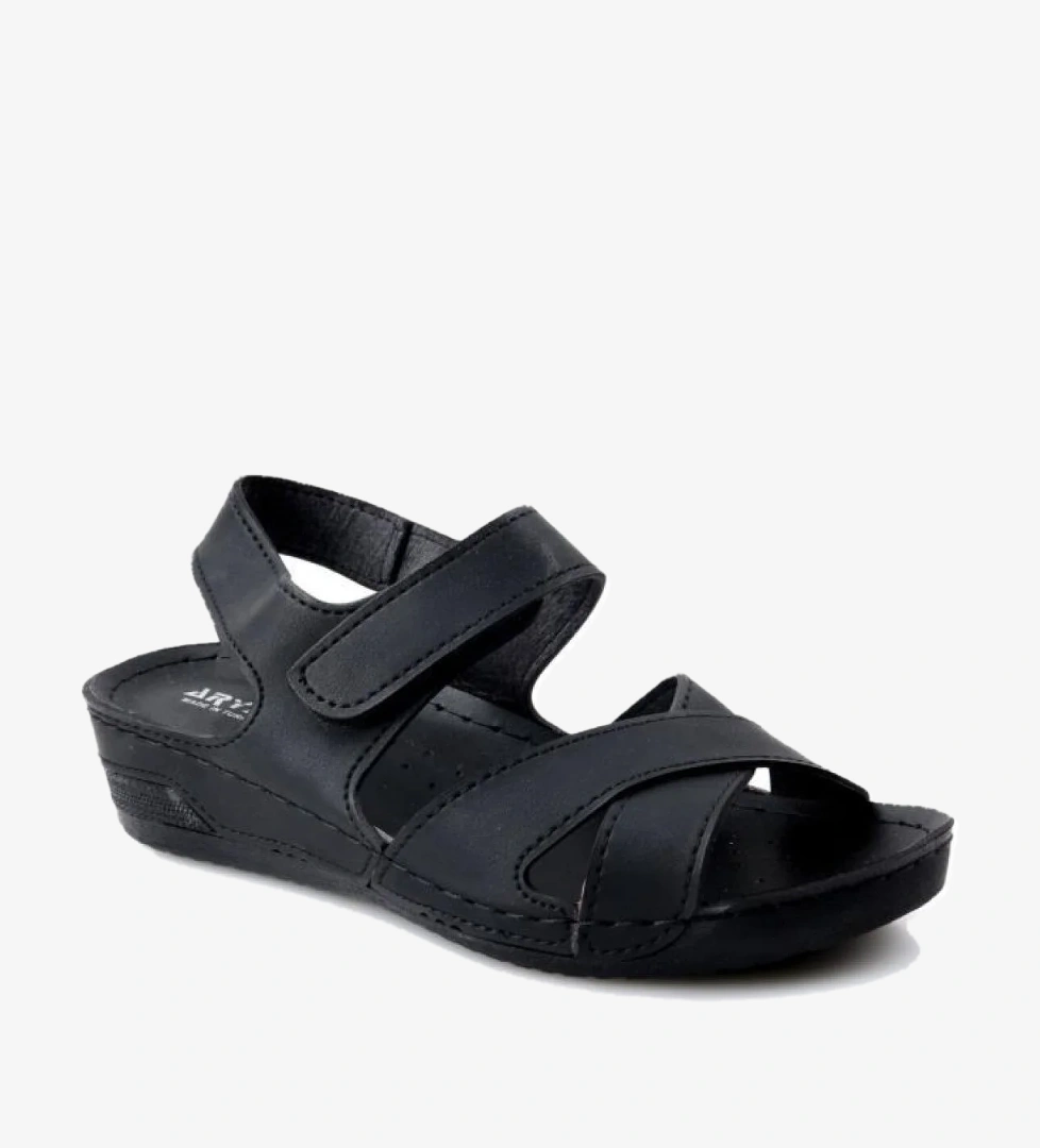02-935 Orto pedik Kadın Günlük Sandalet - Görsel 1