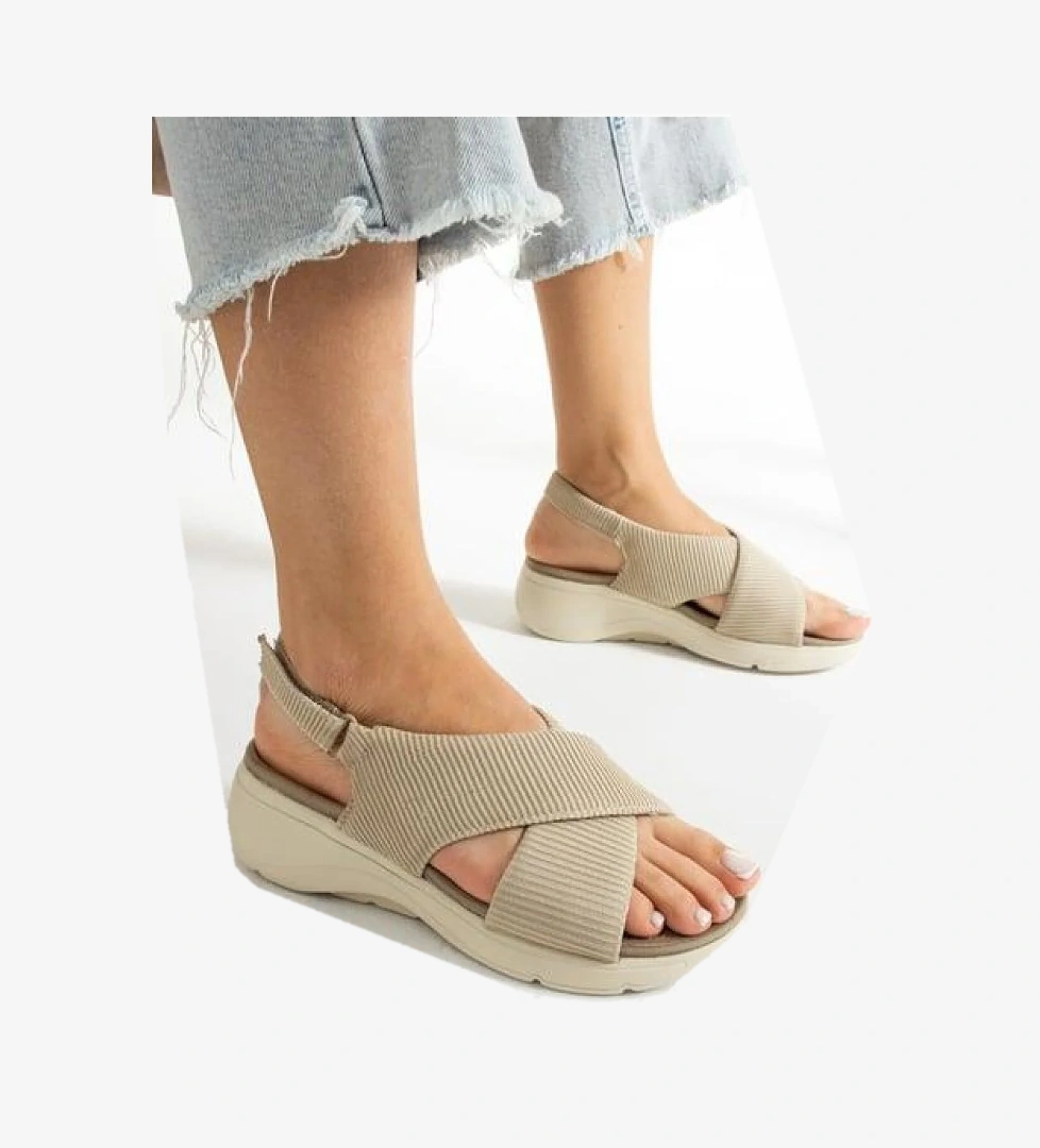 02790 Orto Pedik Günlük Kadın Triko Sandalet