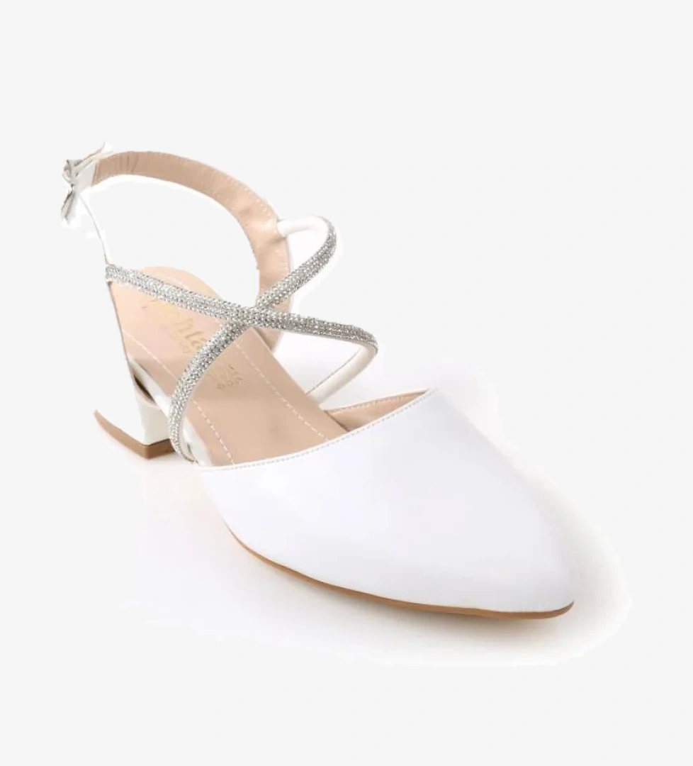 Mhtp 02717 3,5 Cm Topuklu Kadın Stiletto Ayakkabı