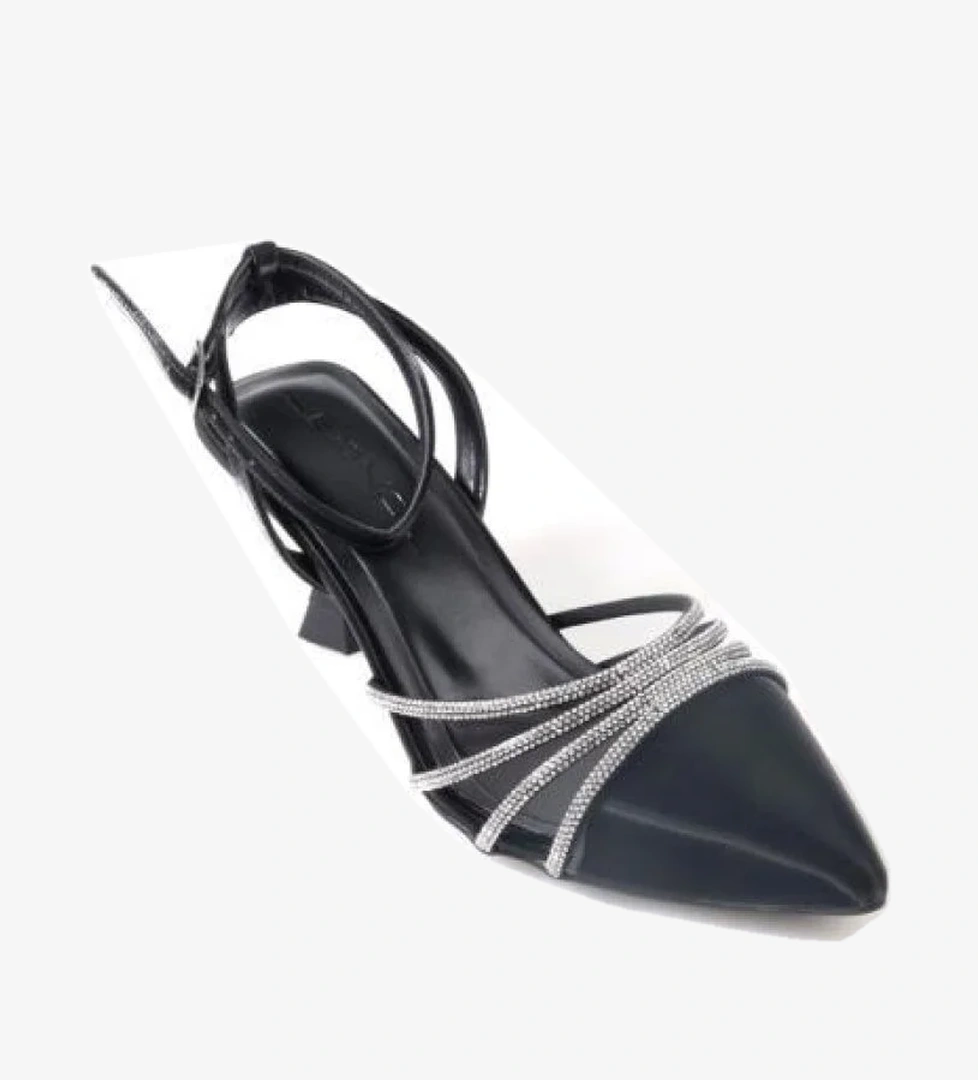 02801 Kadın Abiye Taşlı Ayakkabı