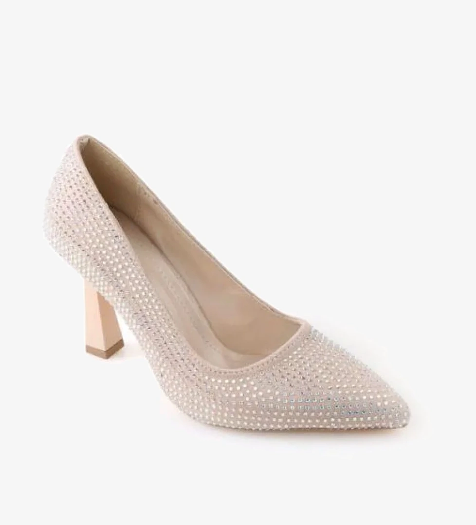 Sprs 02723 8 Cm Topuklu Kadın Stiletto Ayakkabı - Görsel 1