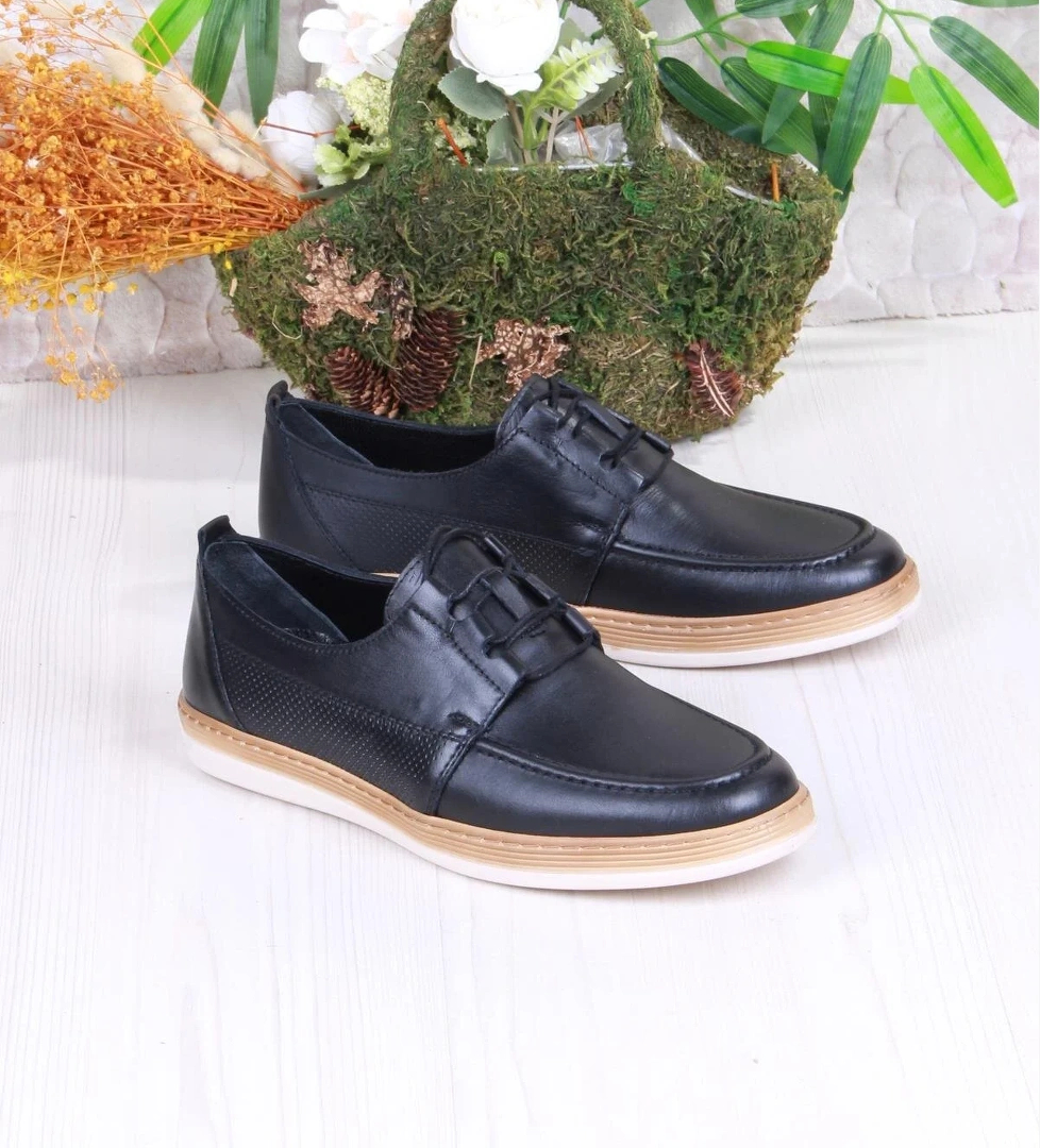 Mehmet Mete 4169 Bordolli Yumuşak Hafif İç Ve Dış Hakiki Deri Erkek Ayakkabı model görseli