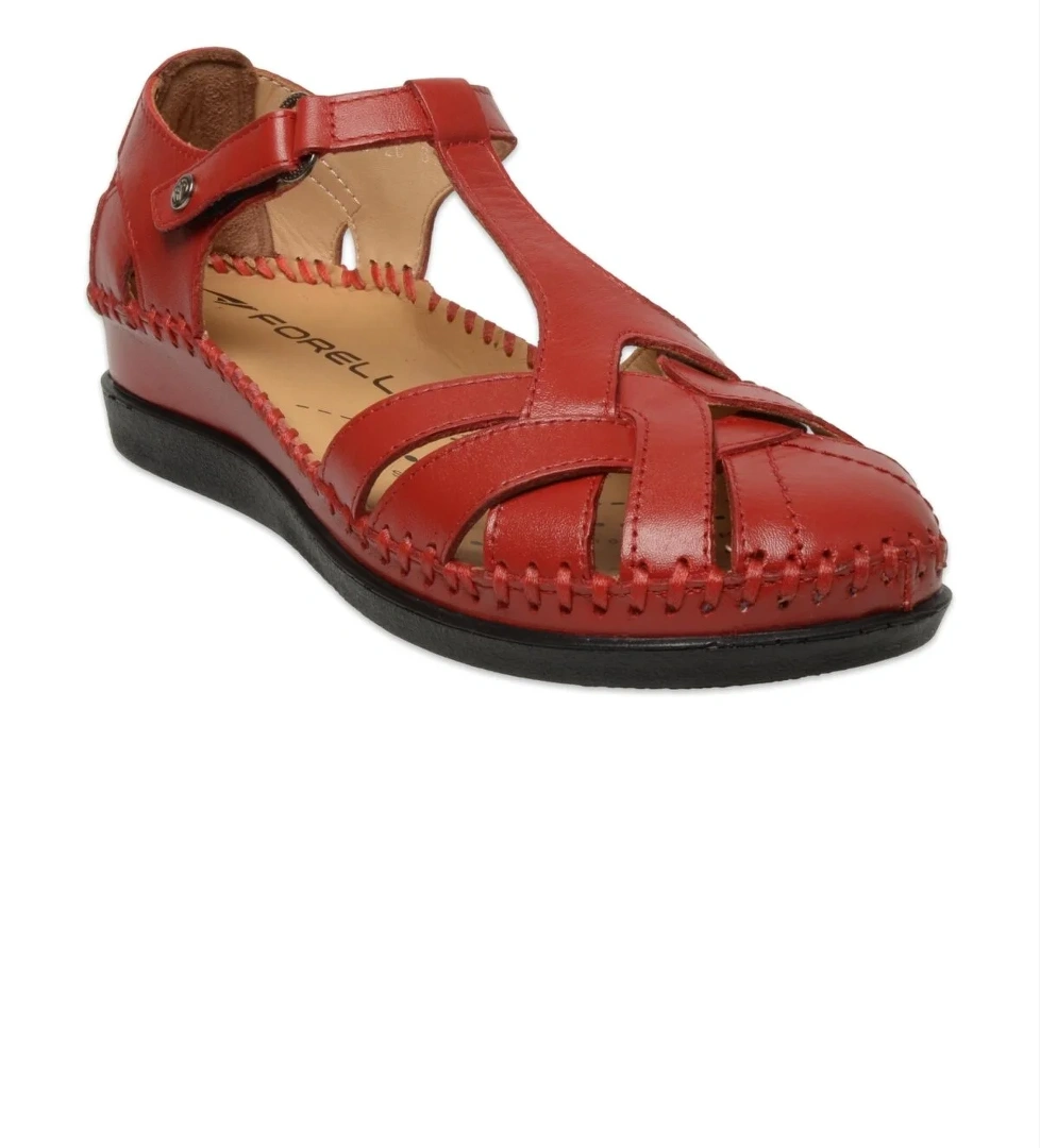 Forelli Larni-Z 22526 Günlük Kırmızı Kadın Sandalet model görseli
