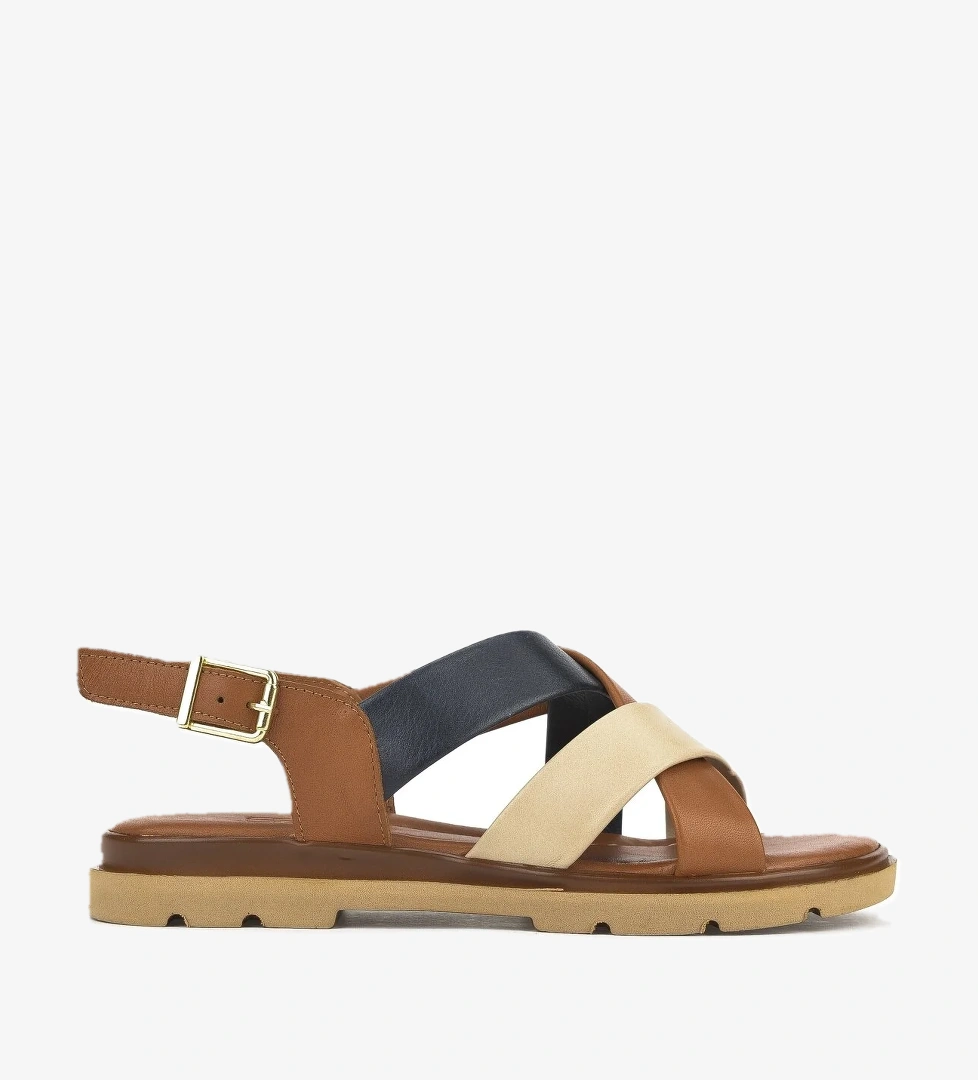 Kadın Hakiki Deri Sandalet 1511032Z8302 Taba