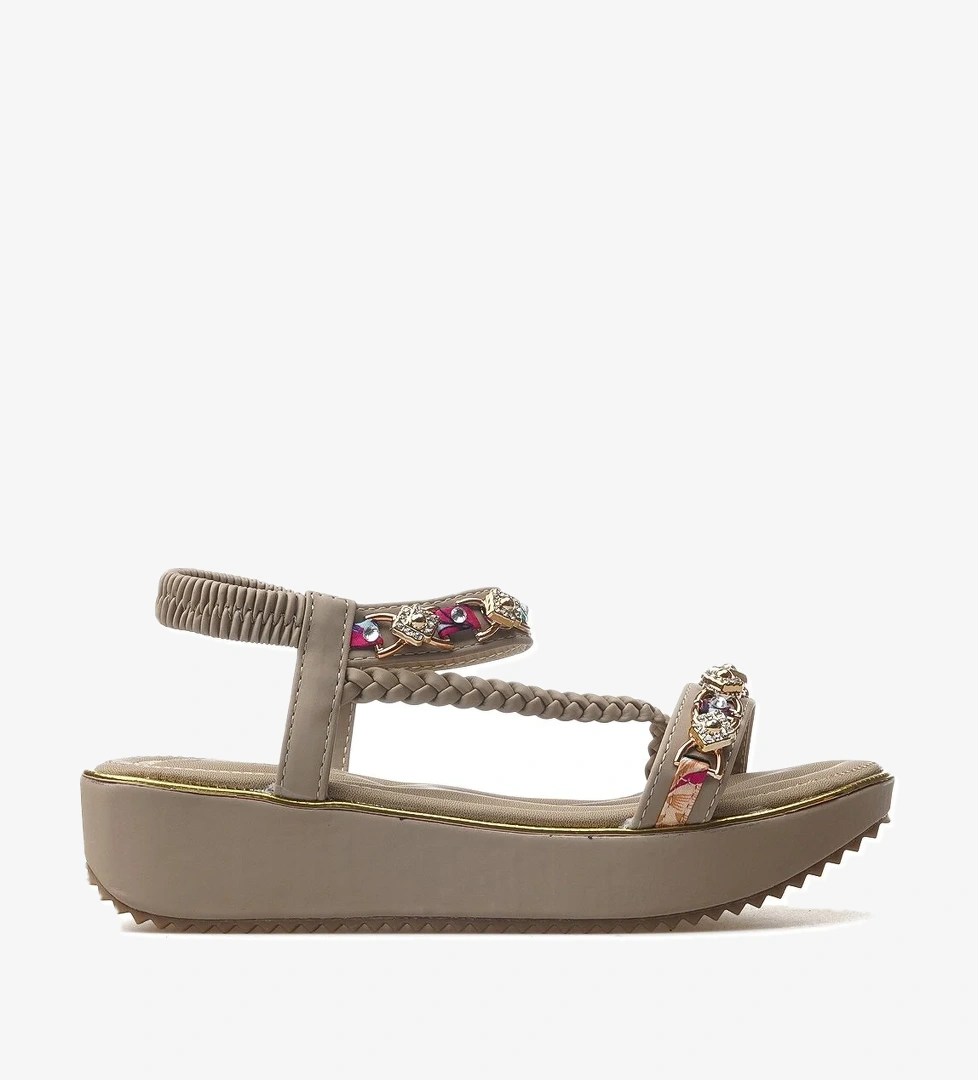 Guja Kadın Taş Detaylı Günlük Sandalet Ayakkabı 25y 25y121-4 Z model görseli