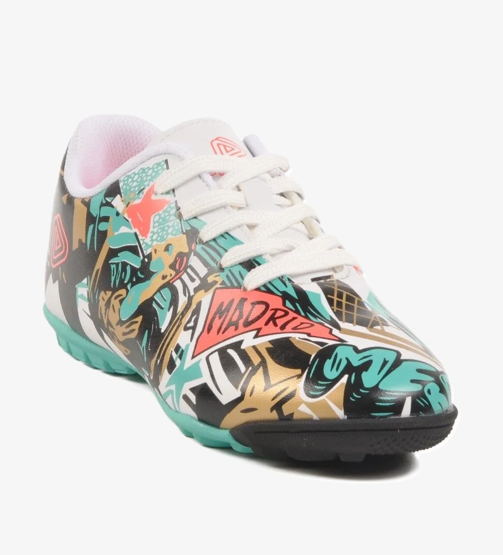 Beyaz Çocuk Halı Saha Ayakkabısı Playup FH-251-145 F