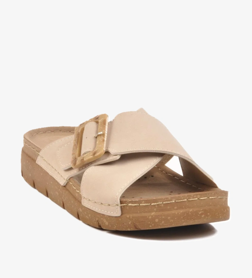 Bej Kadın Terlik Bento 117.001 Z