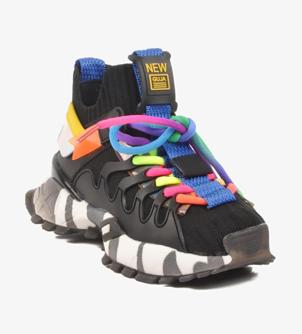 Siyah Çocuk Spor Ayakkabı 25Y638-1 F