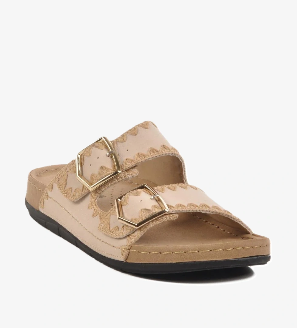 Bej Kadın Terlik Bento 41.001 Z