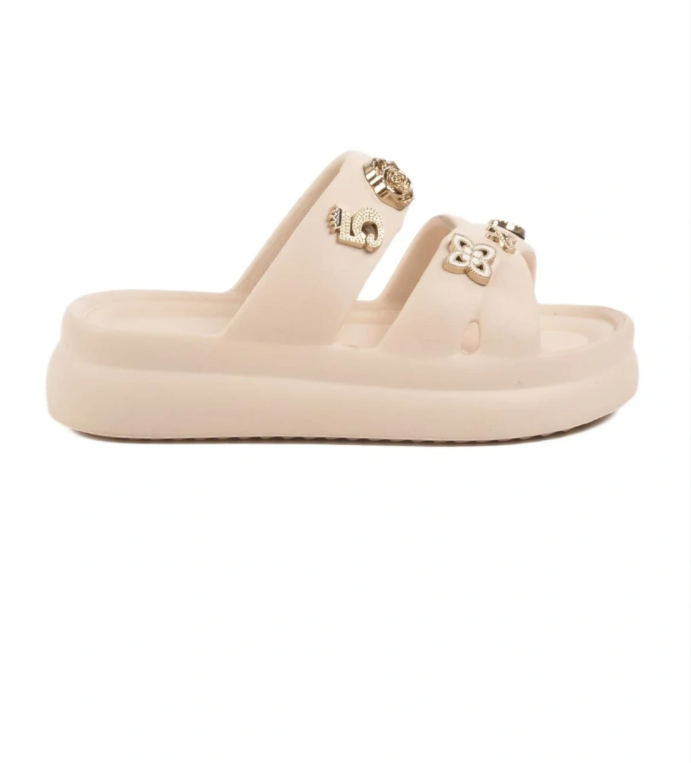 Ekru Kadın Terlik 510 Z - Görsel 1