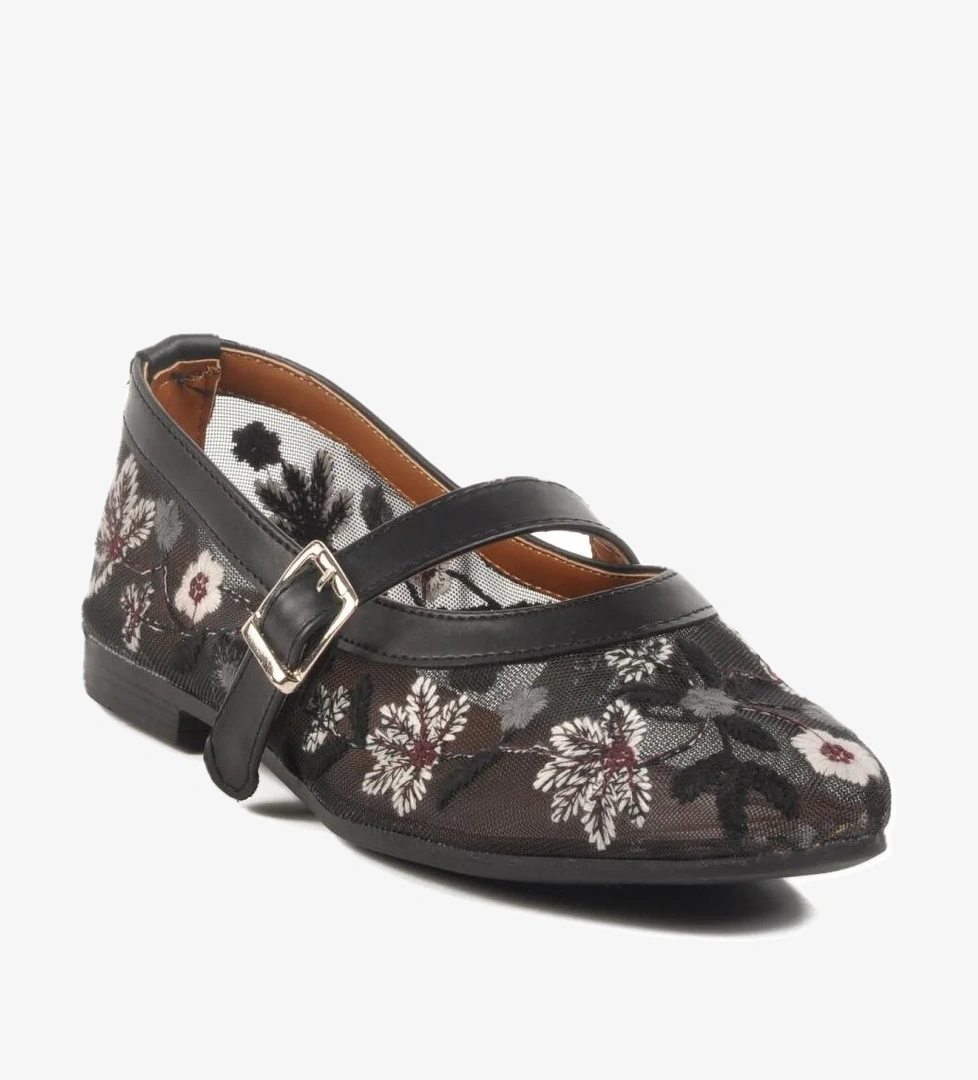 Ayakmod Siyah Kadın Babet B-52 Z model görseli