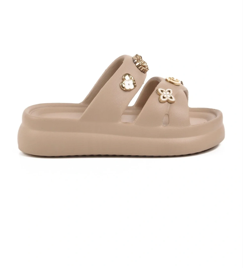 Aspor Kum Eva Kadın Düz Terlik