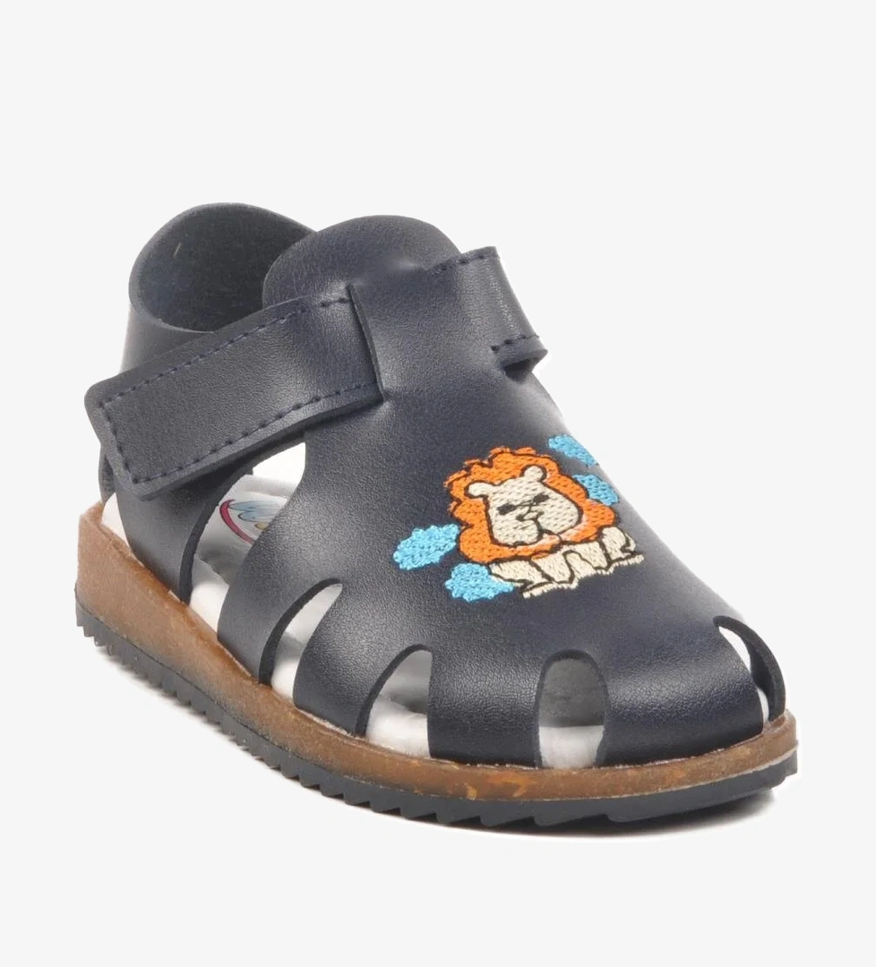 Lacivert Çocuk Sandalet 17373 B